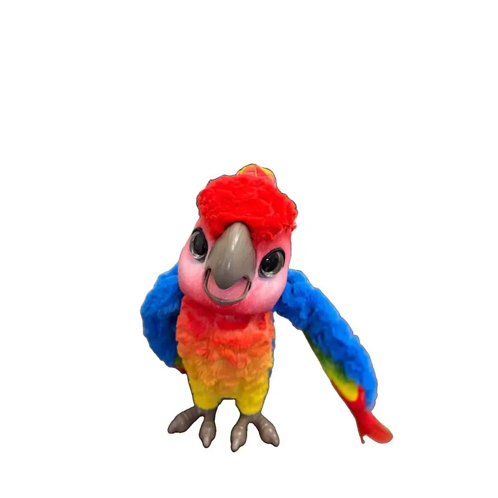 FurReal Friends Rock-A-Too Show Bird Interactive Talking Parrot Hasbro TESTED